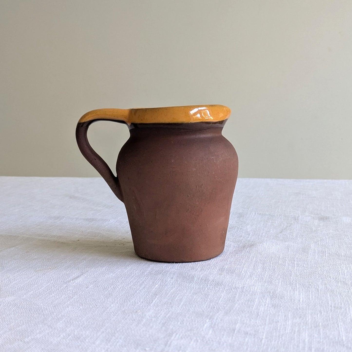 Rustic Slip Glaze Jug