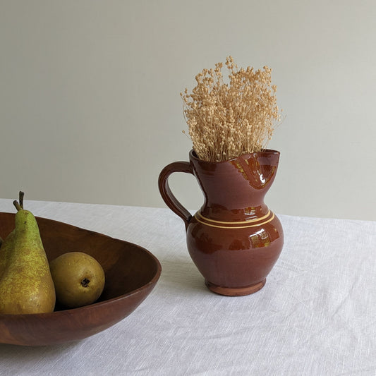 Rustic Terracotta Pitcher