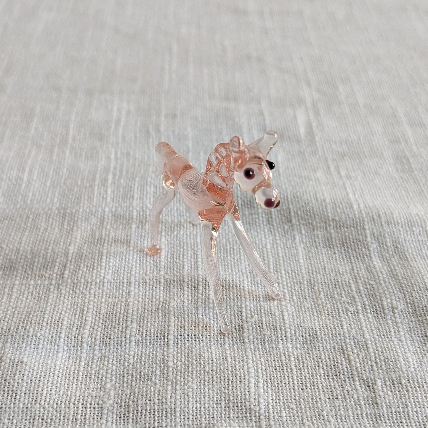 Tiny Murano Glass Horse