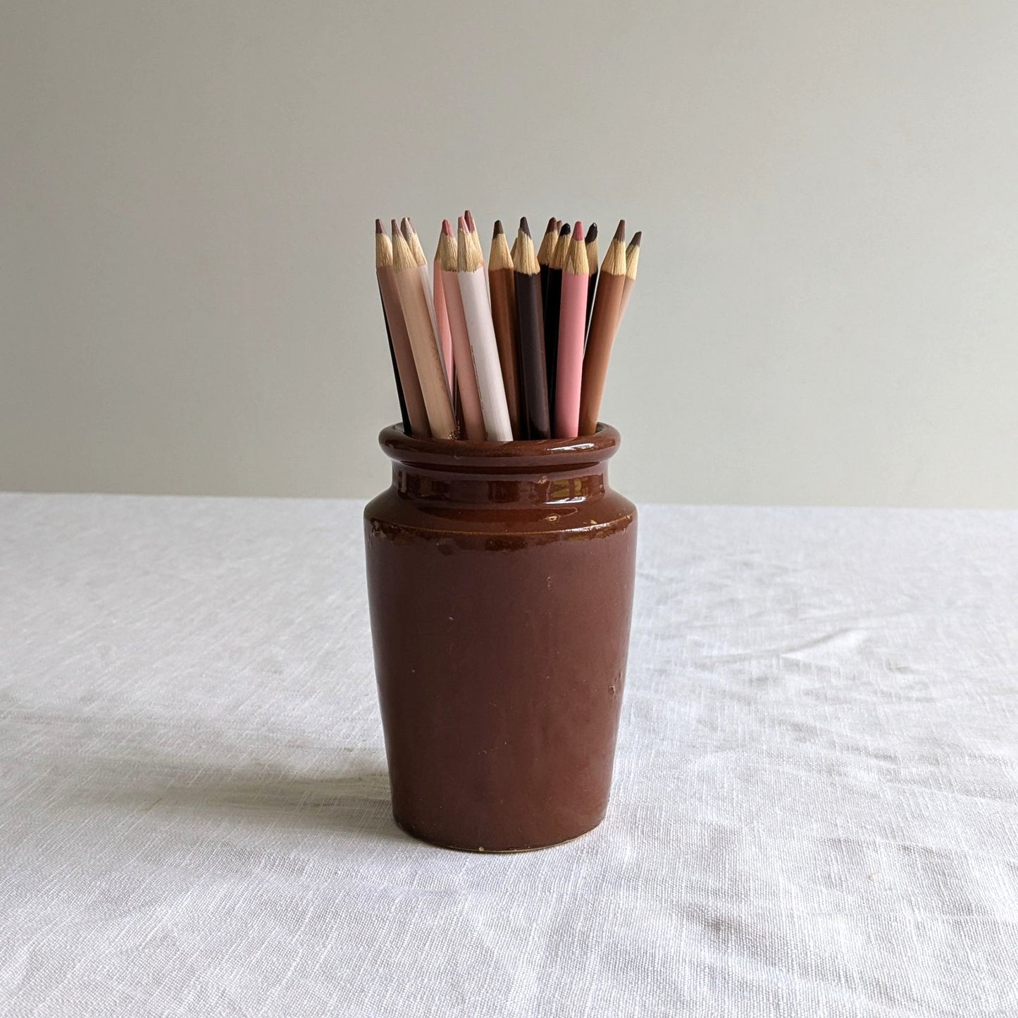 Antique Treacle Glaze Jar