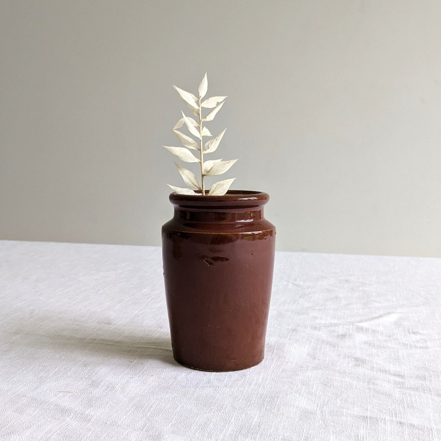 Antique Treacle Glaze Jar