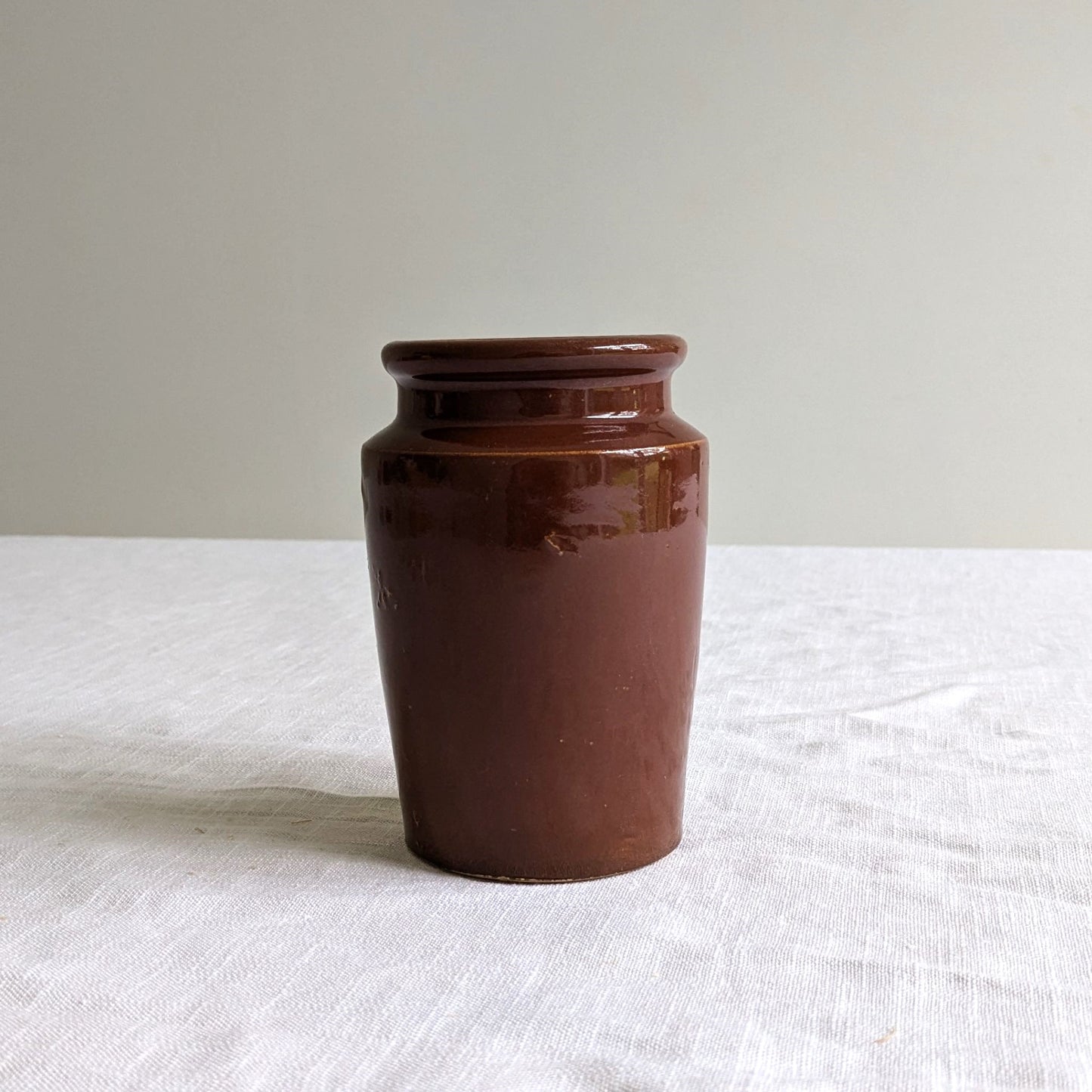 Antique Treacle Glaze Jar