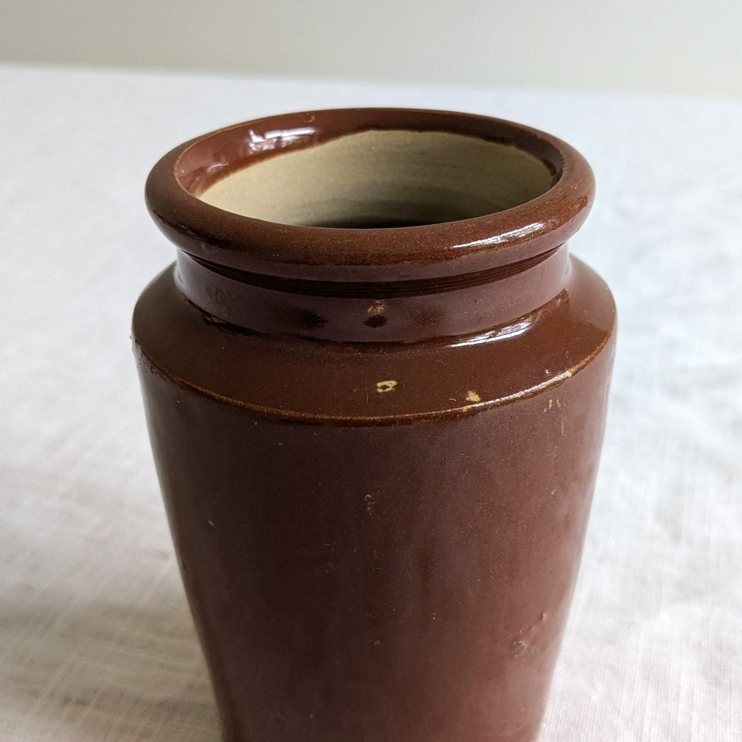 Antique Treacle Glaze Jar