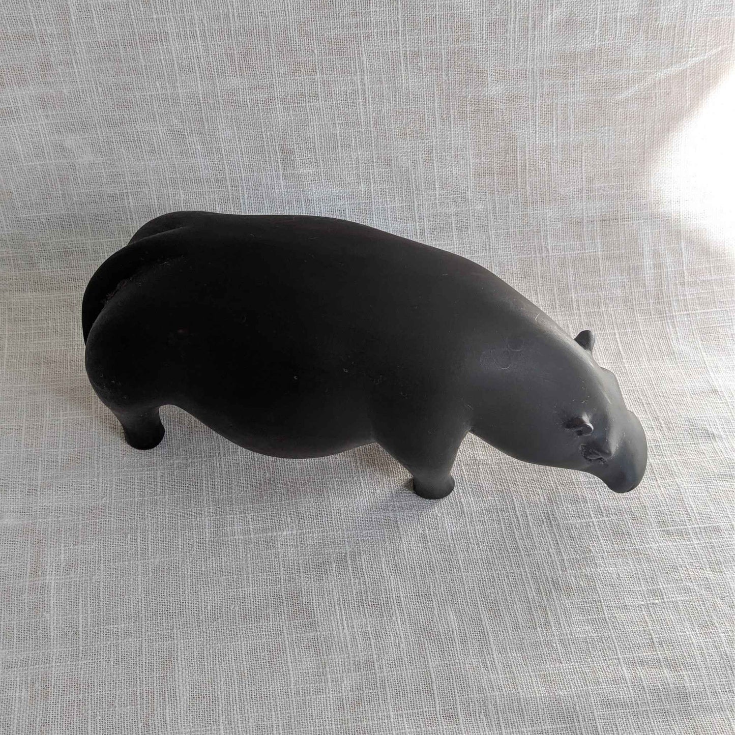 Mid Century African Hippo