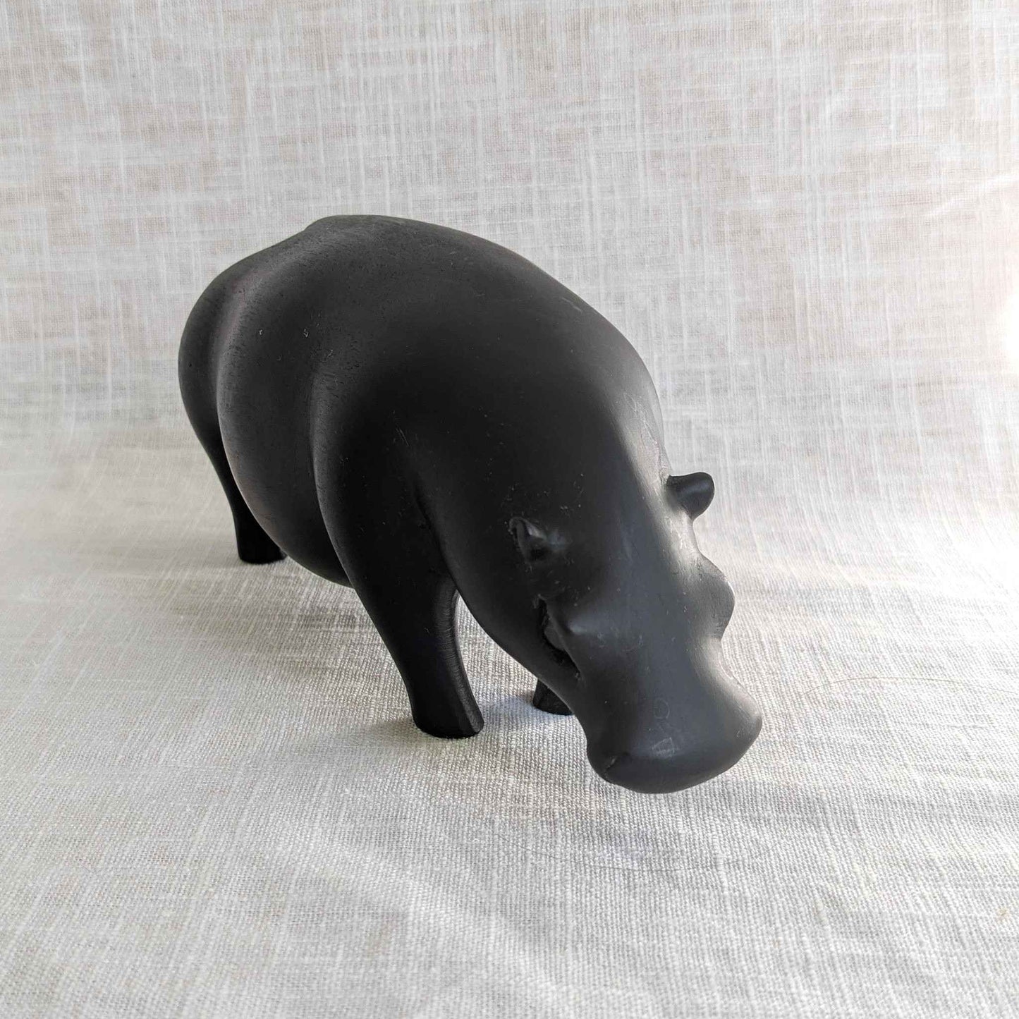 Mid Century African Hippo