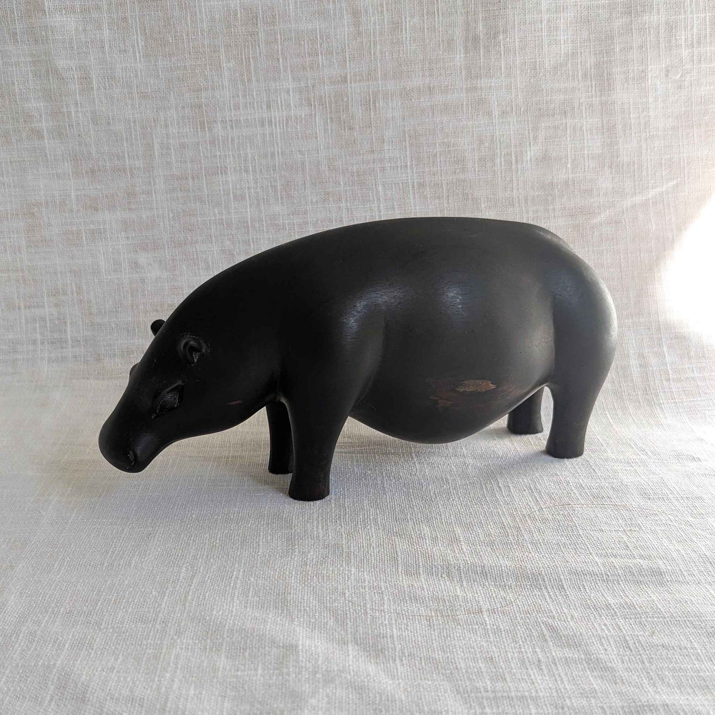 Mid Century African Hippo