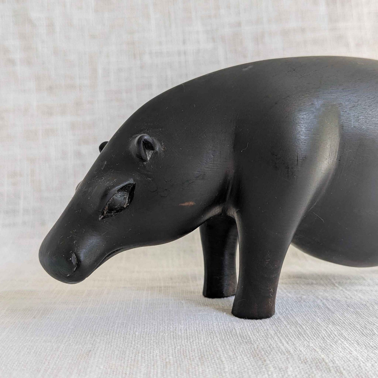 Mid Century African Hippo