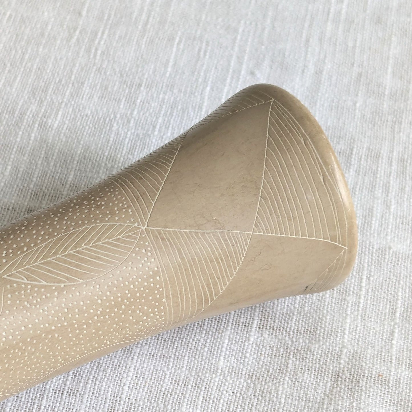 African Soapstone Vase