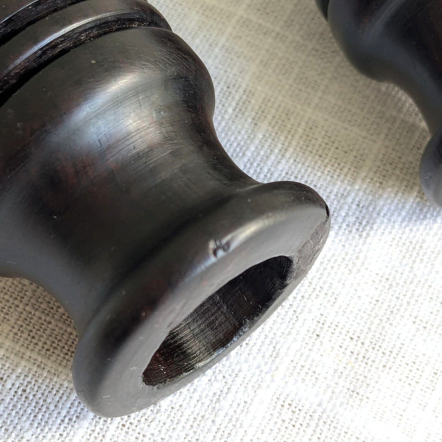 African Open Twist Candlesticks