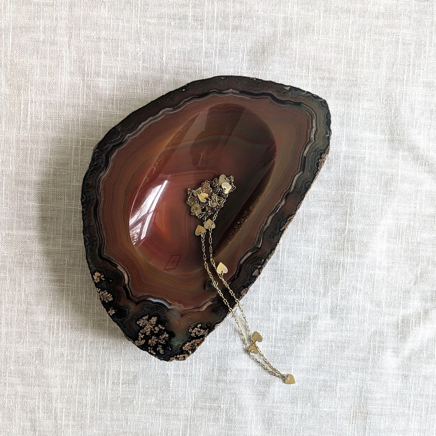 Agate Raw Edge Dish