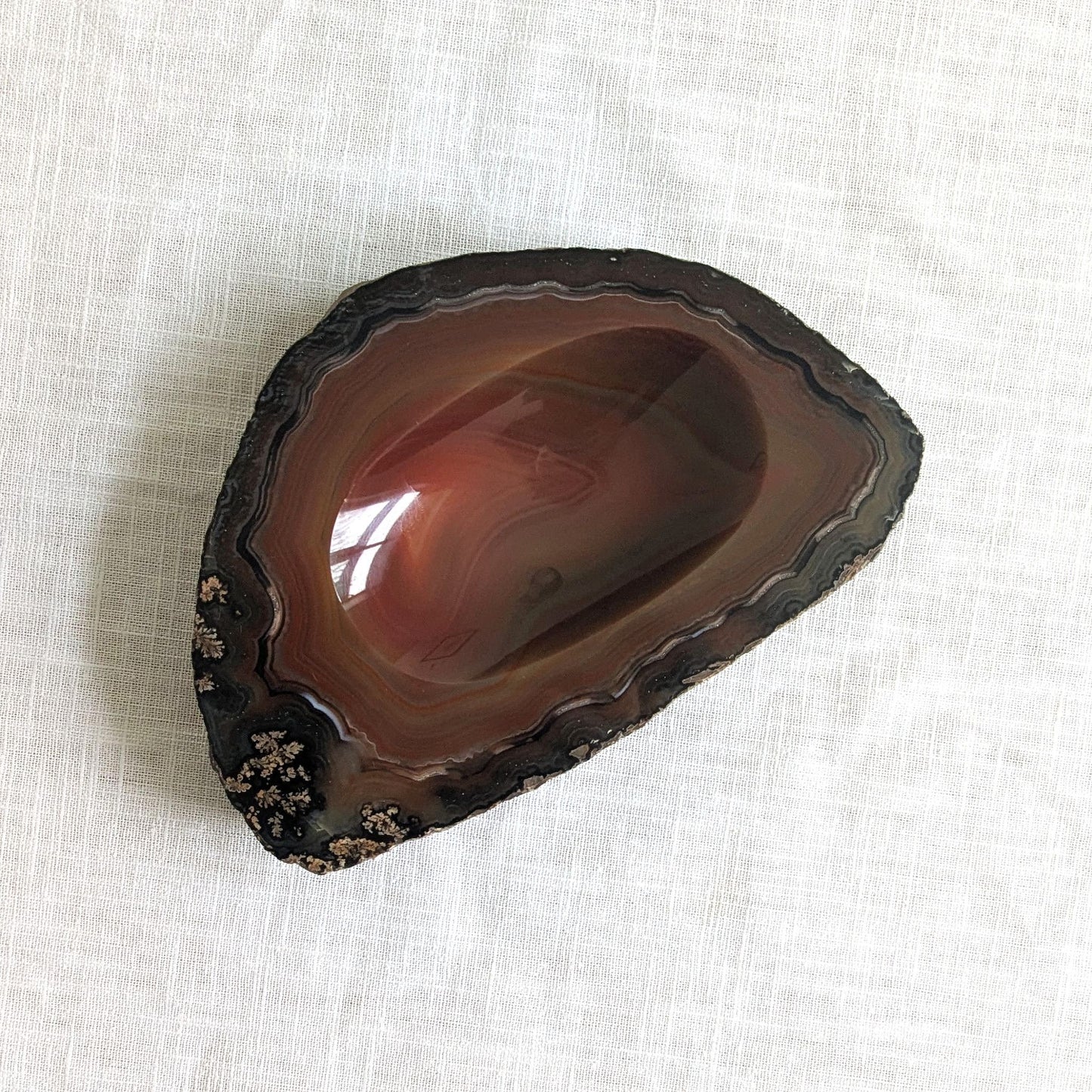 Agate Raw Edge Dish