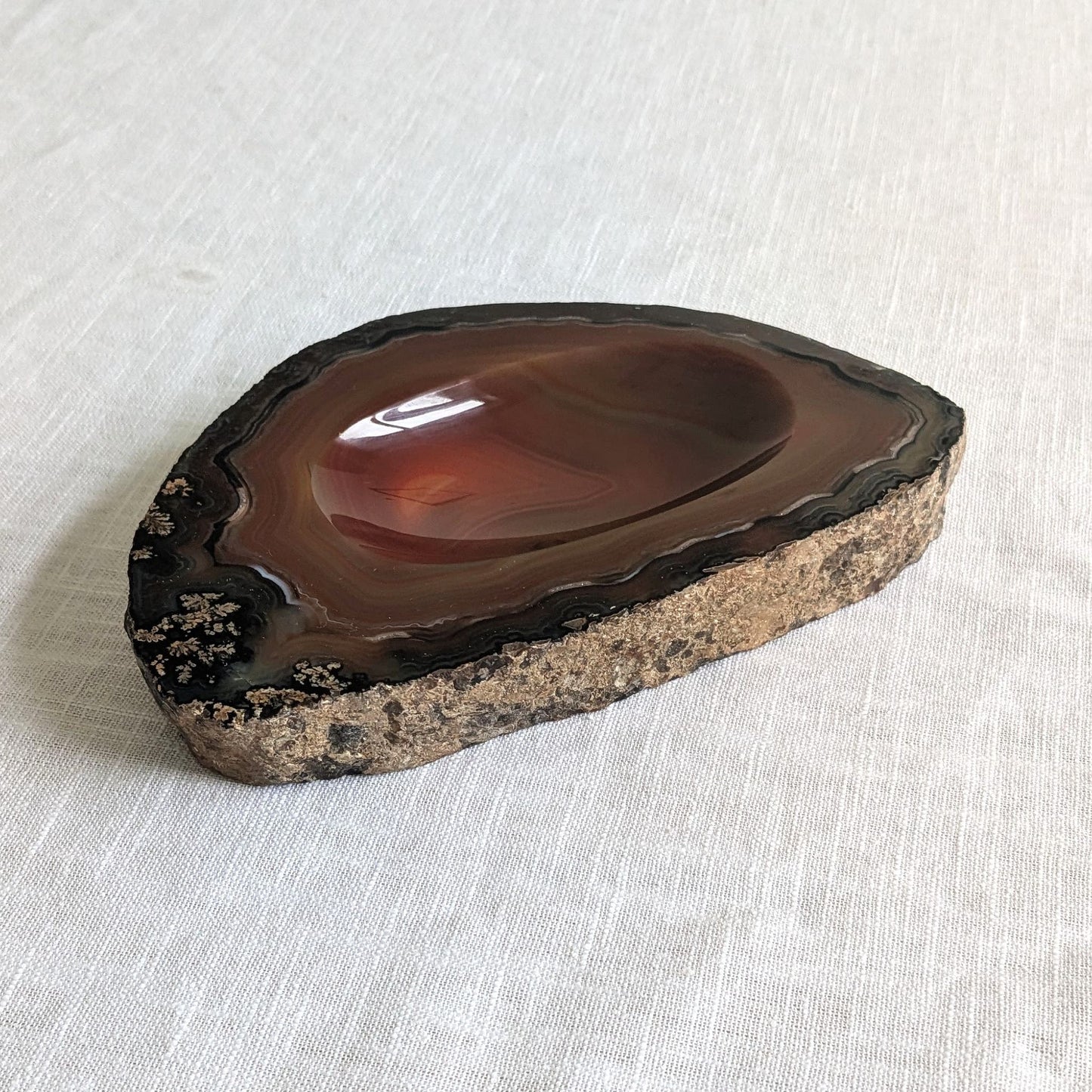 Agate Raw Edge Dish
