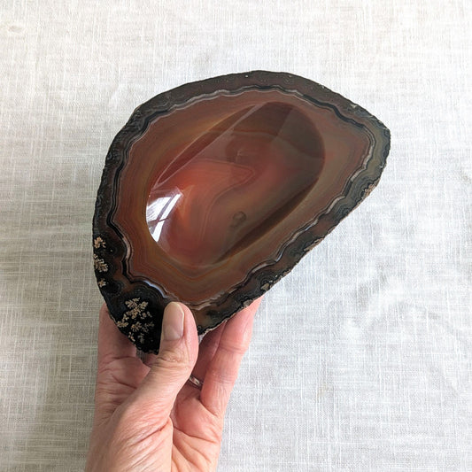 Agate Raw Edge Dish