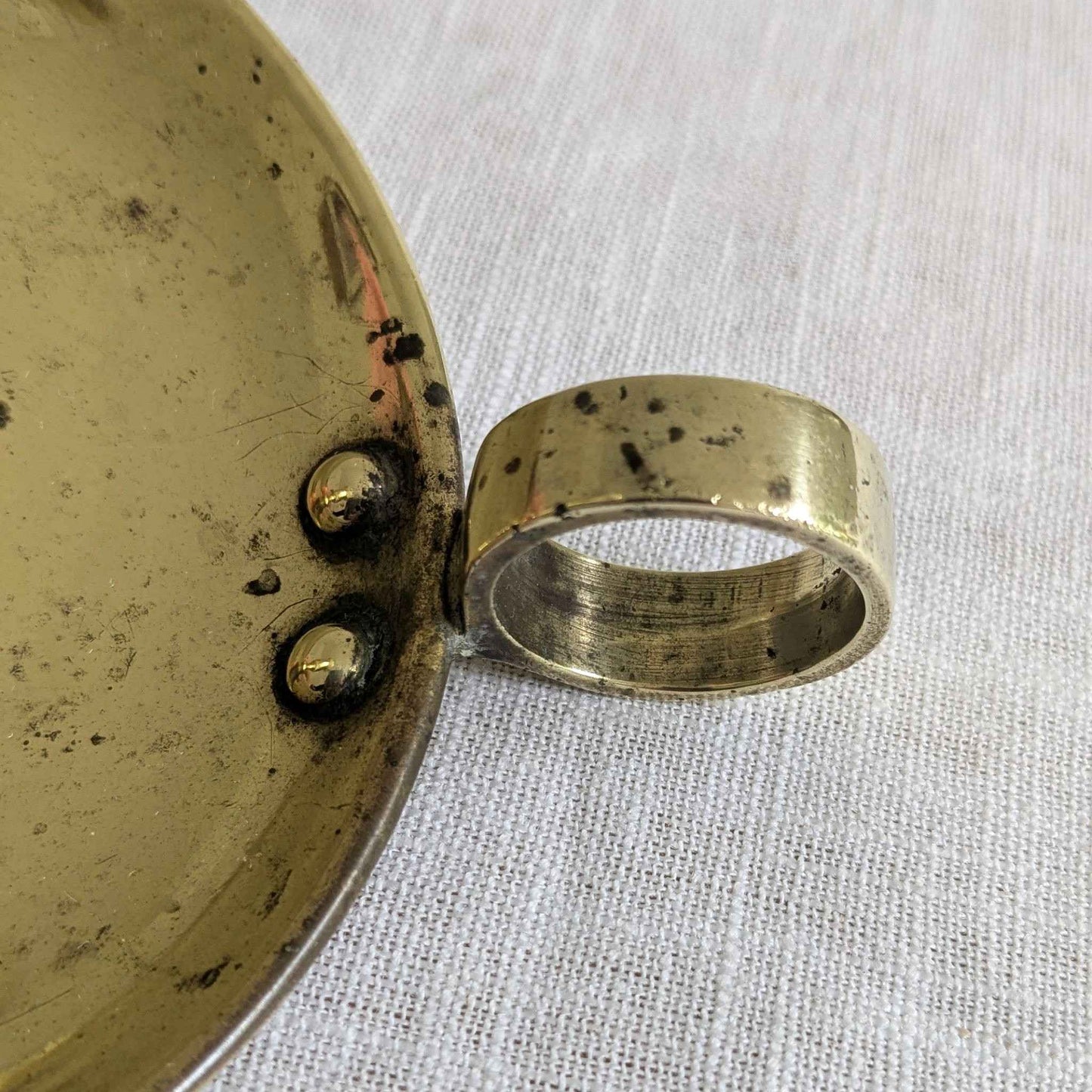 Aged Brass Chamberstick