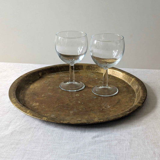 Aged Copper Drinks Tray