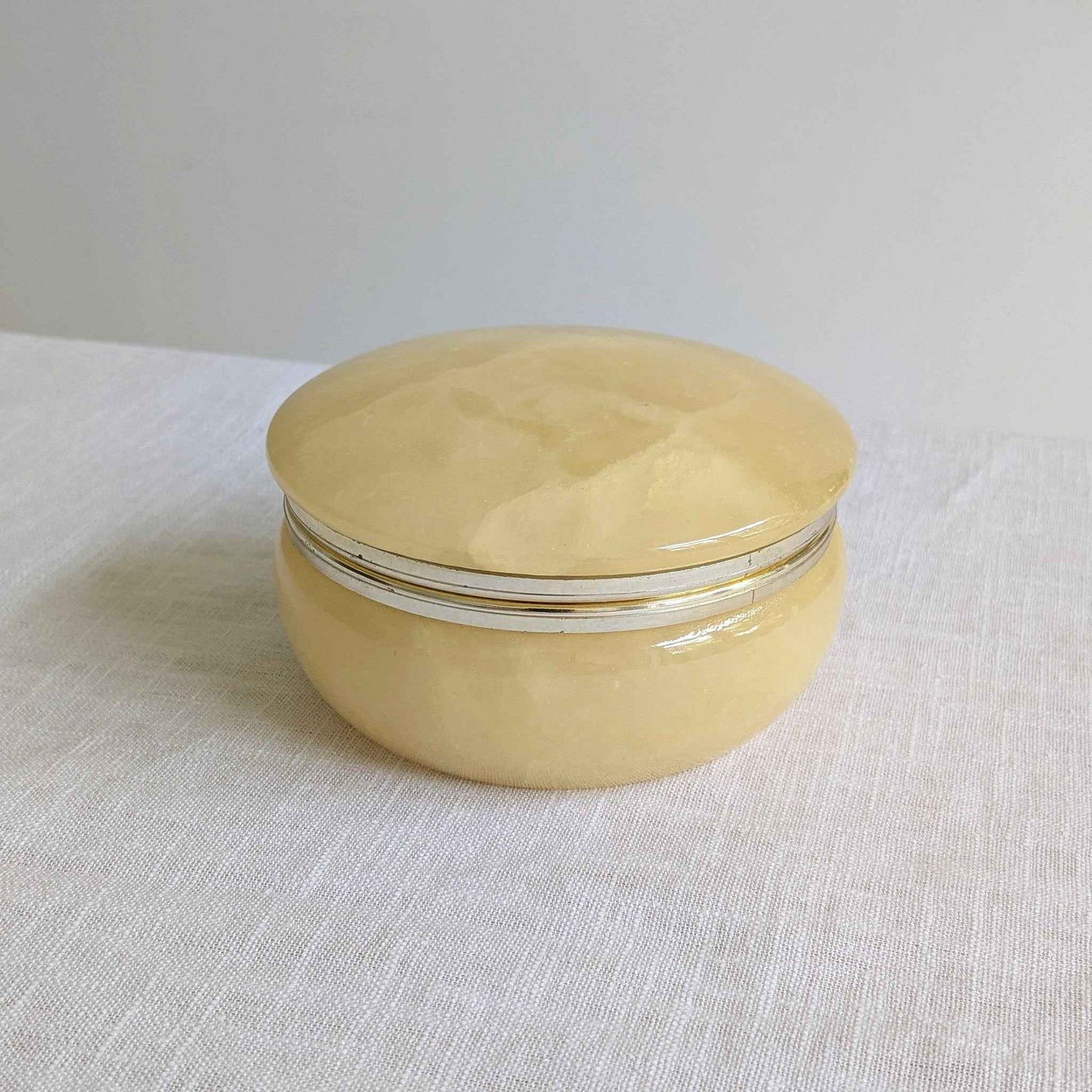 Italian Lemon Alabaster Box