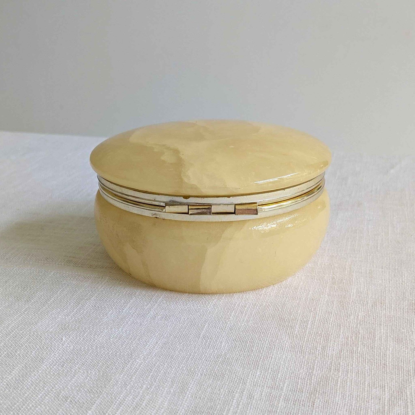 Italian Lemon Alabaster Box