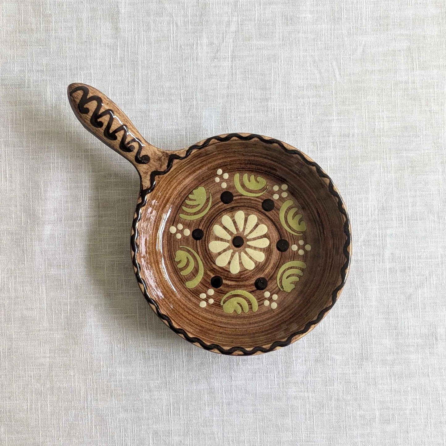 Alsace Pottery Skillet