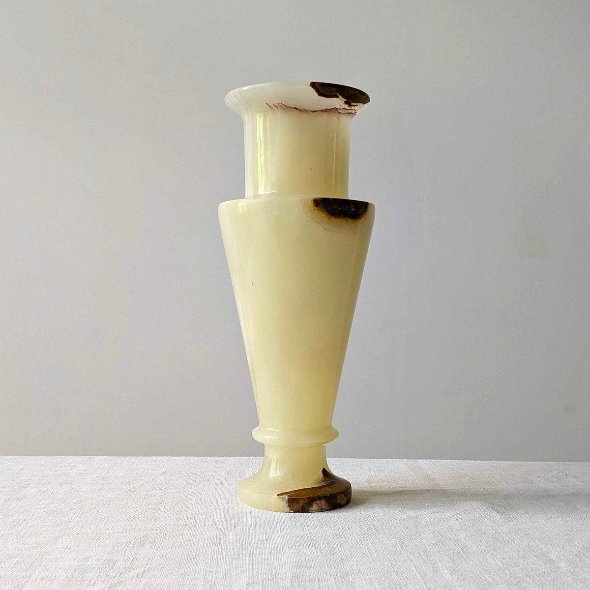 Art Deco Onyx Vase