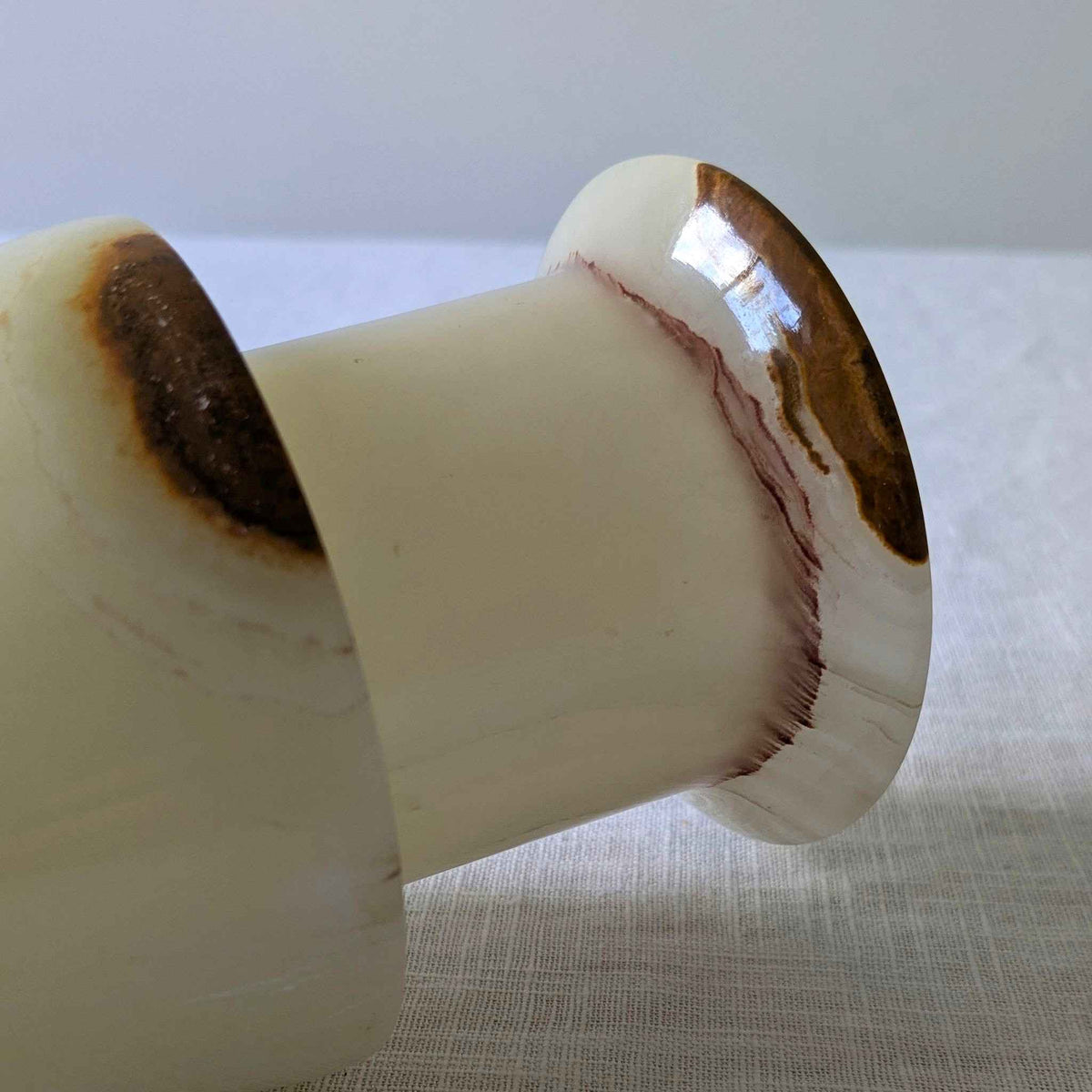 Art Deco Onyx Vase