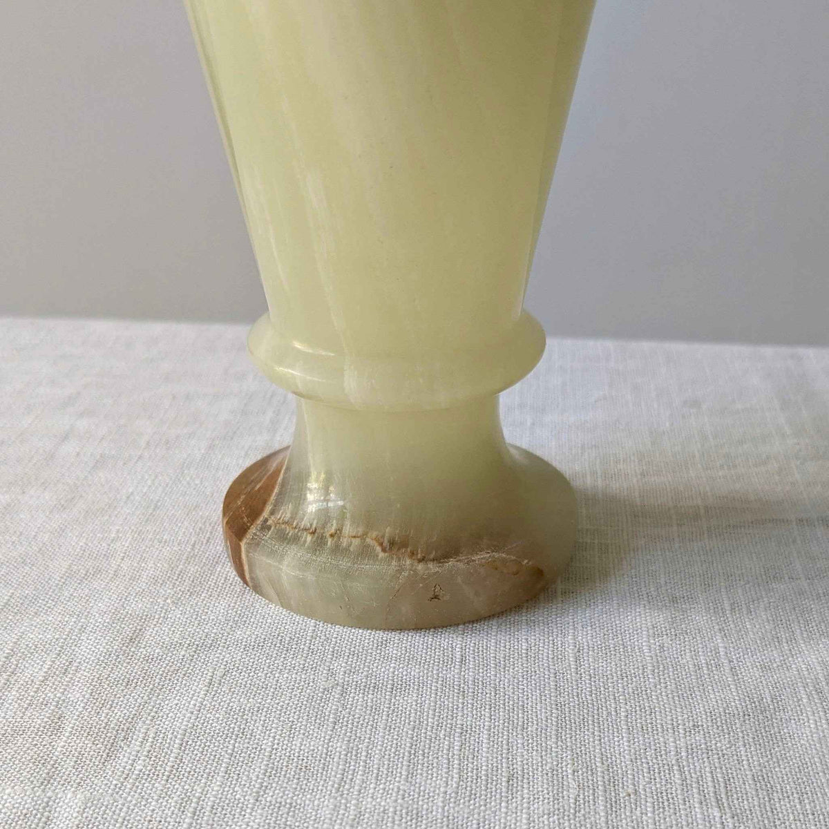 Art Deco Onyx Vase
