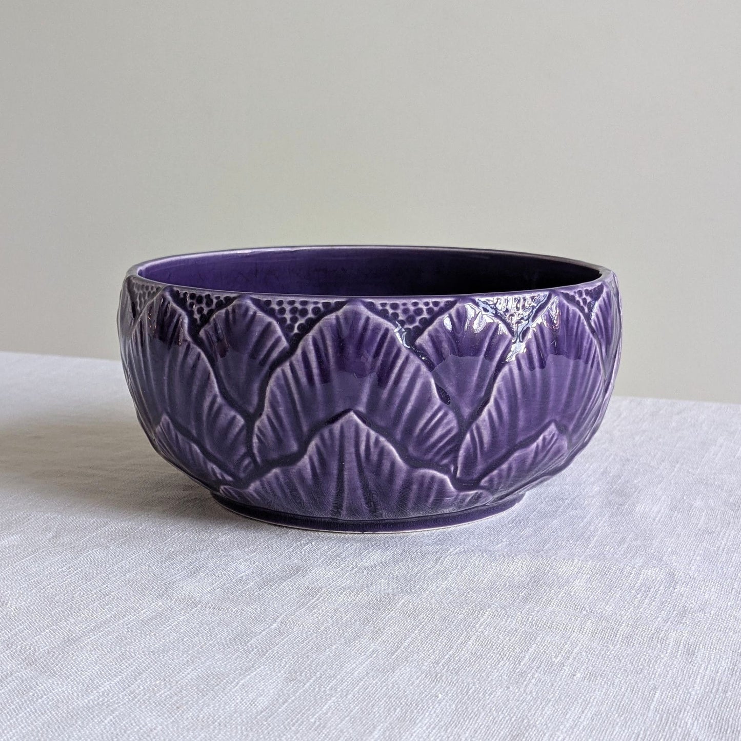 Art Nouveau Bulb Bowl