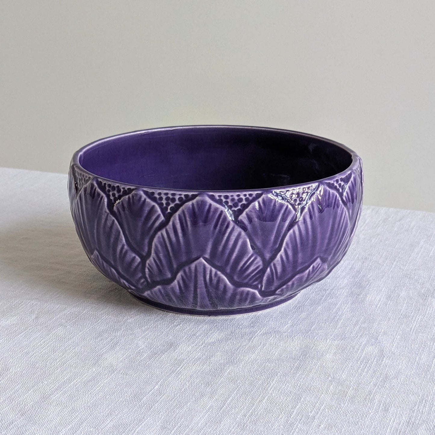 Art Nouveau Bulb Bowl