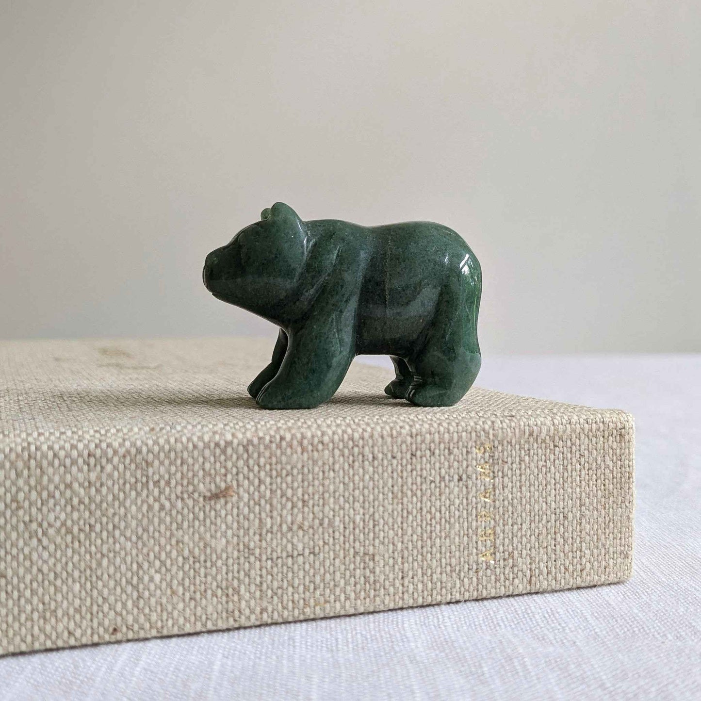 Aventurine Bear Figurine