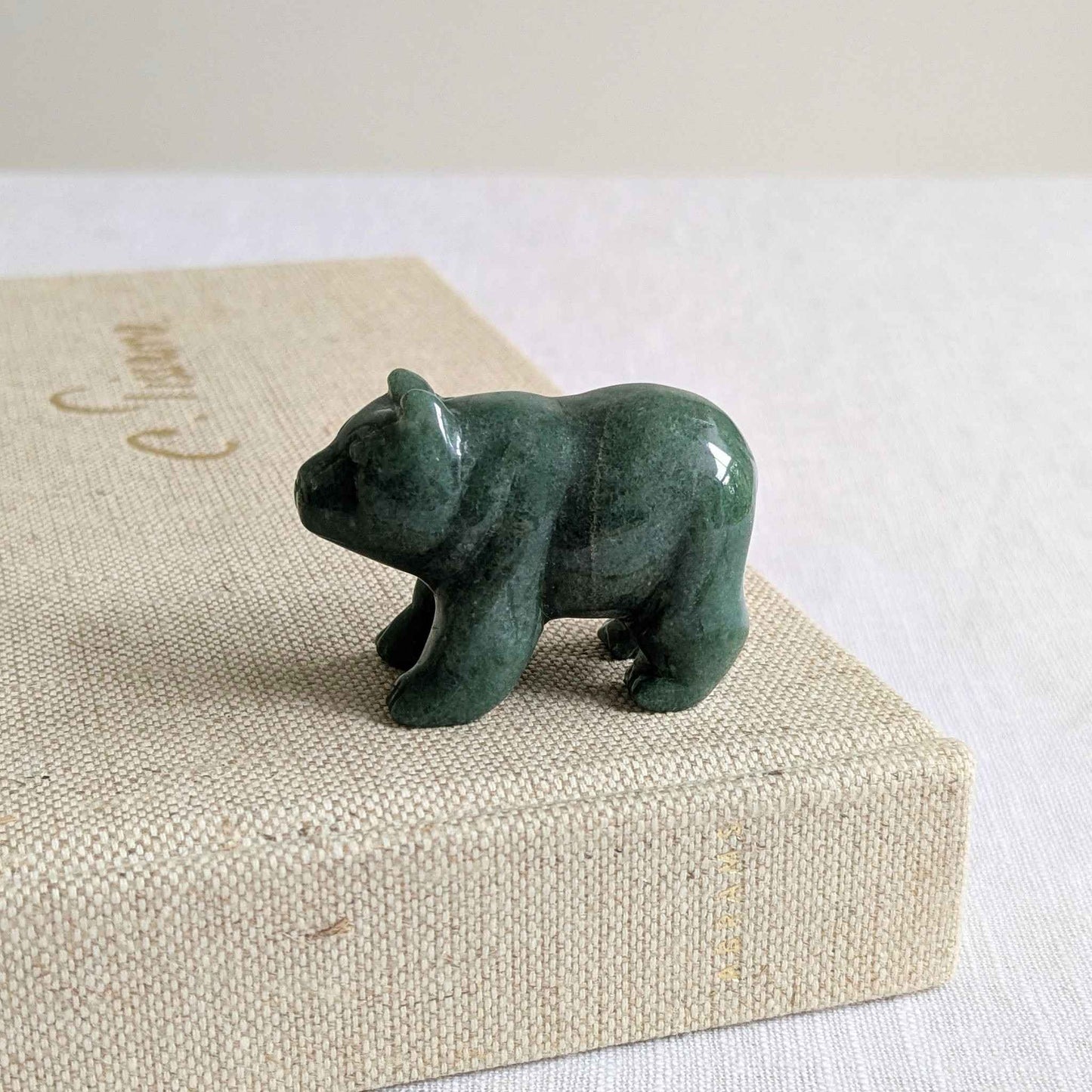 Aventurine Bear Figurine