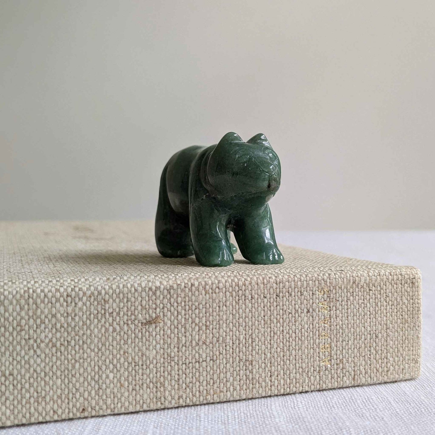 Aventurine Bear Figurine