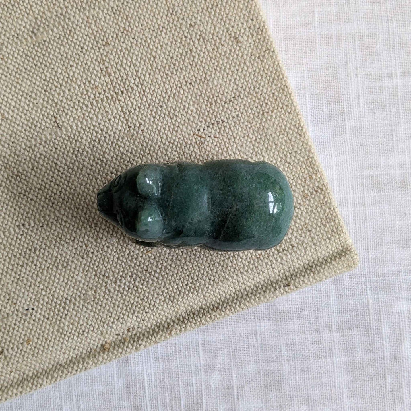 Aventurine Bear Figurine