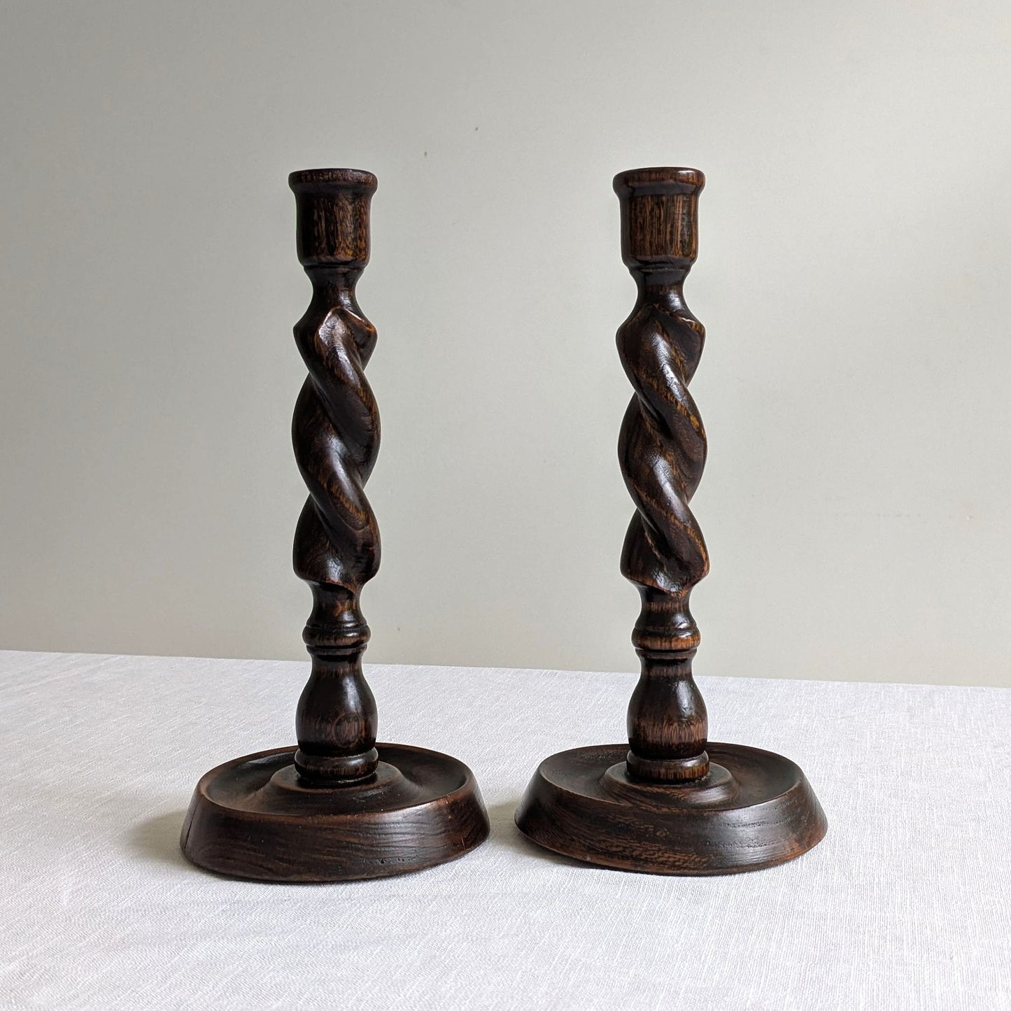 Barley Twist Candlesticks