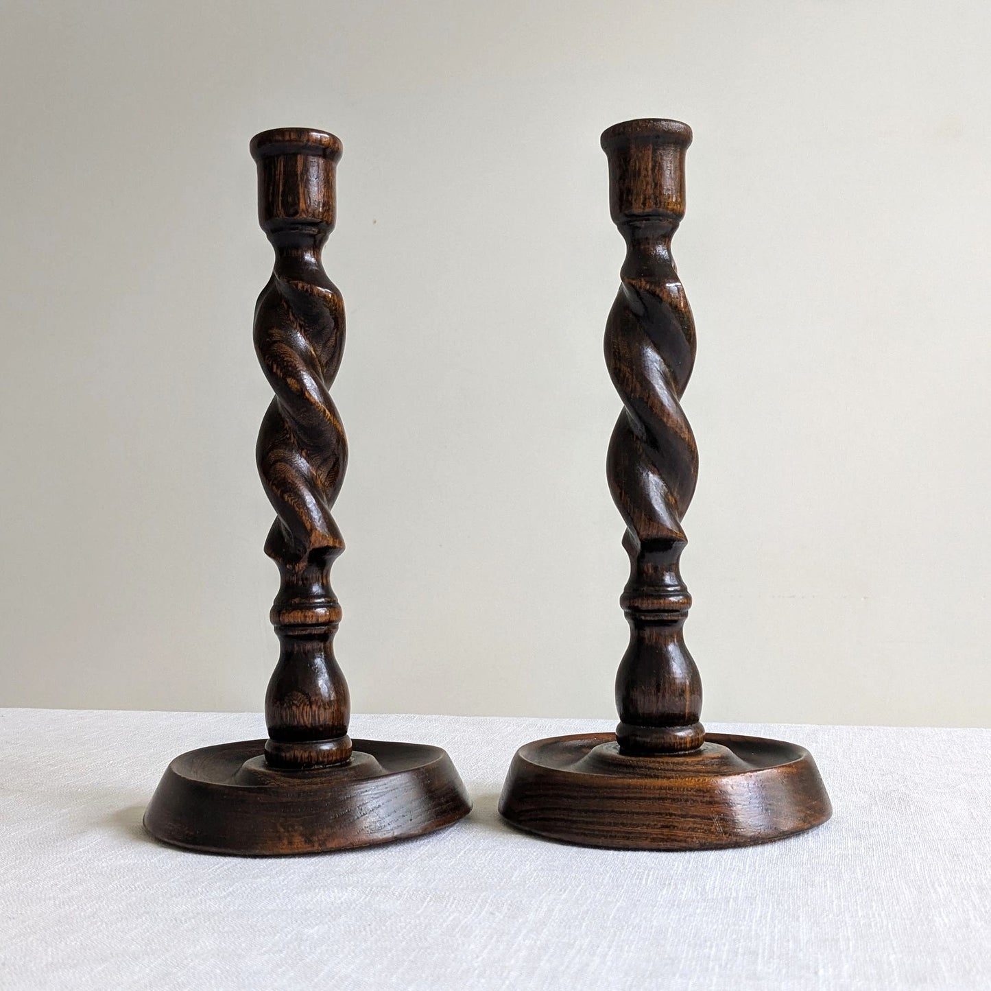 Barley Twist Candlesticks