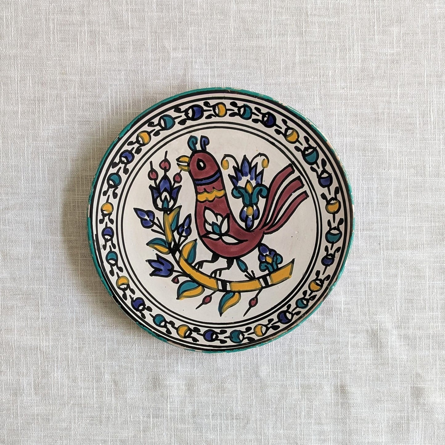 Tunisian Bird Wall Plate