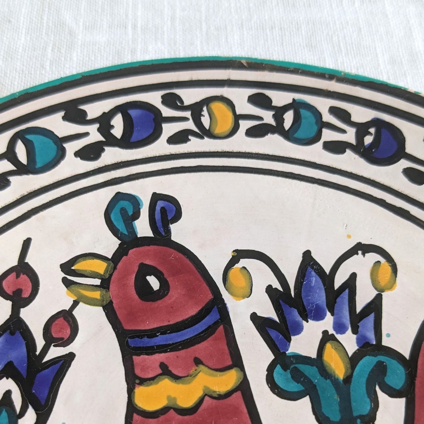 Tunisian Bird Wall Plate