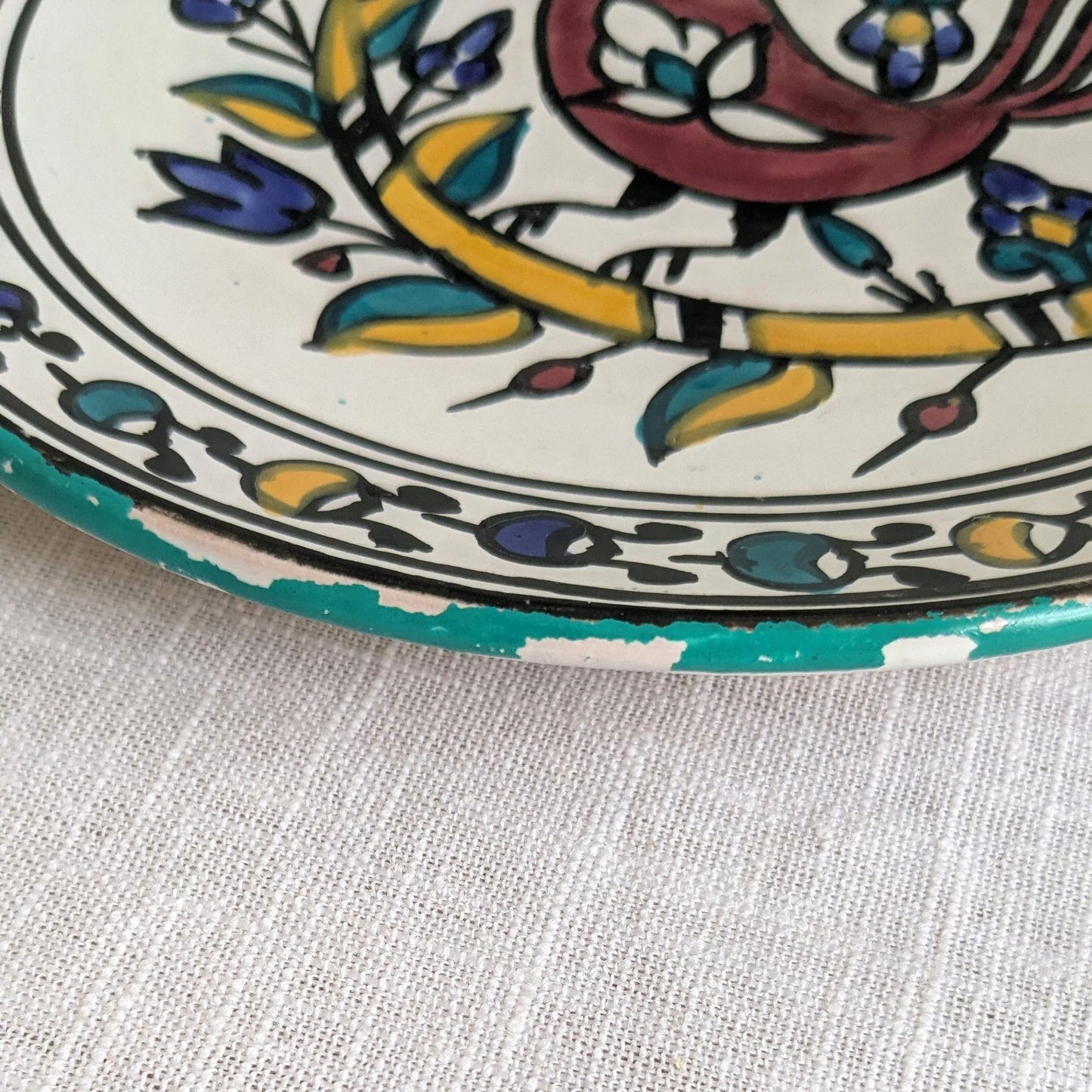 Tunisian Bird Wall Plate