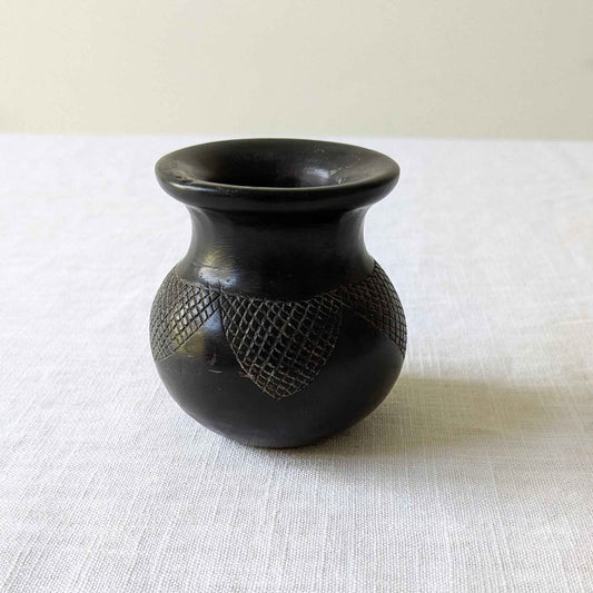 Primitive Etched Vase