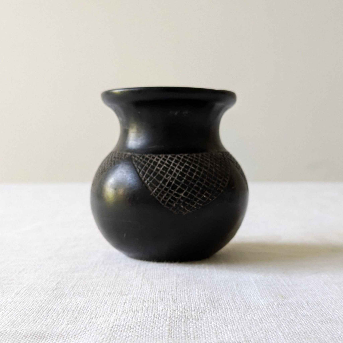 Primitive Etched Vase
