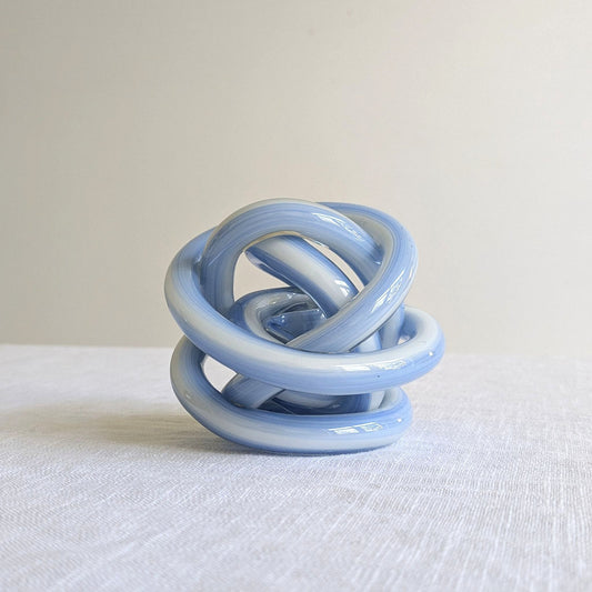 Art Glass Knot Sculpture