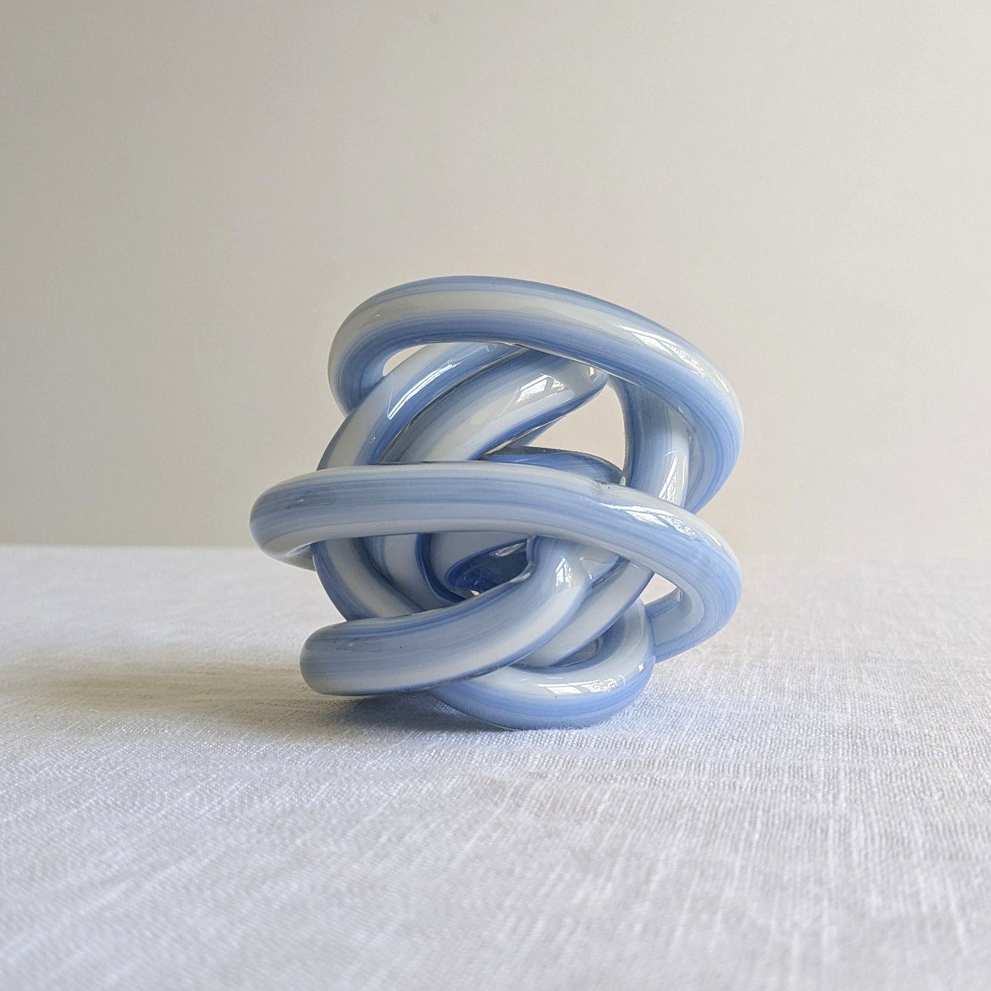 Art Glass Knot Sculpture