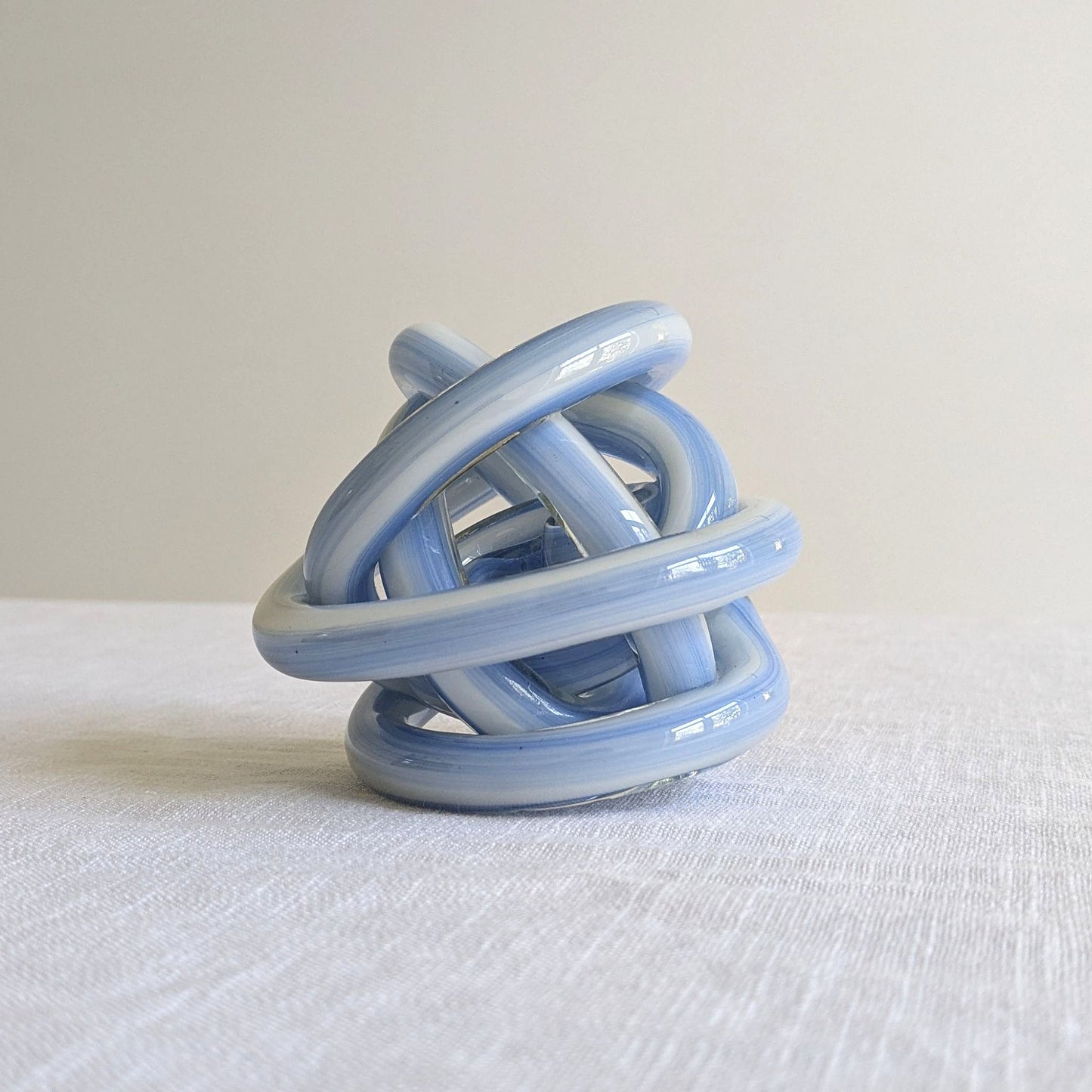 Art Glass Knot Sculpture