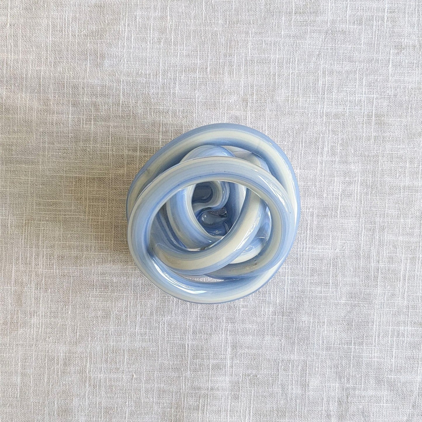 Art Glass Knot Sculpture