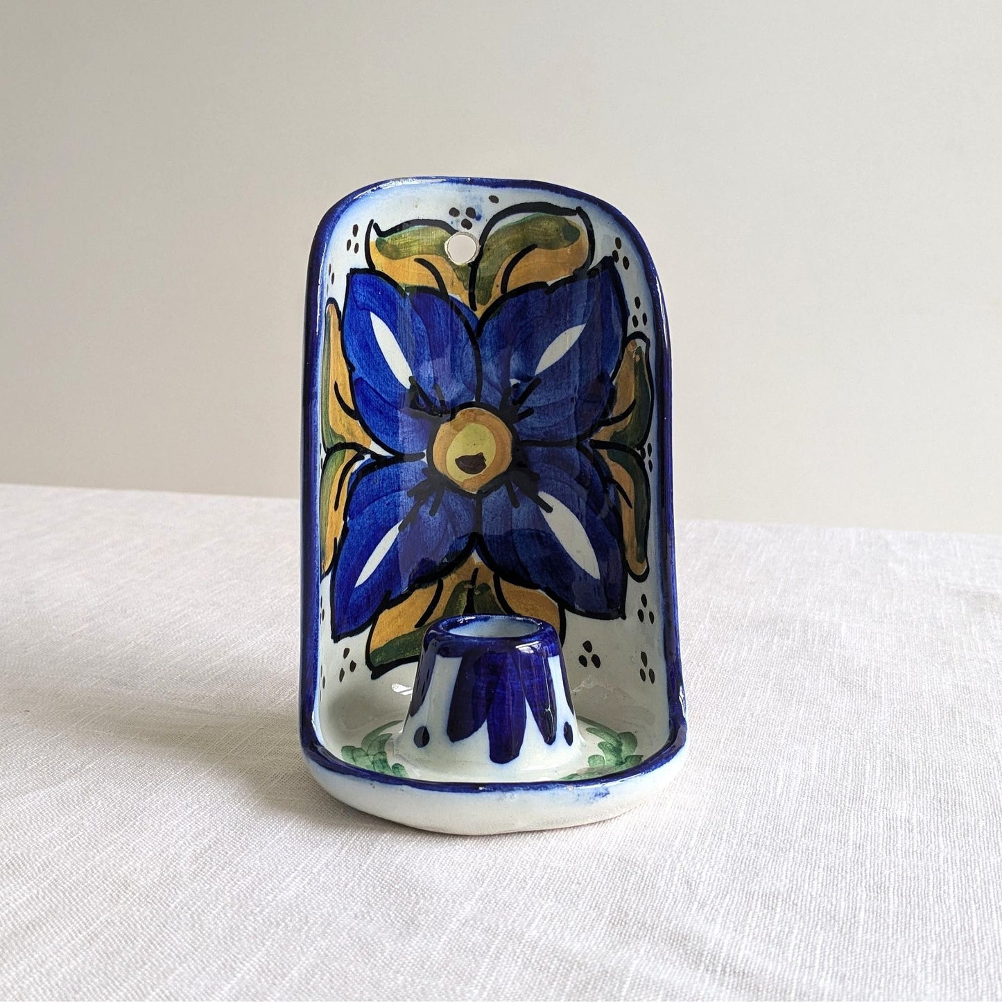 Floral Candle Sconce