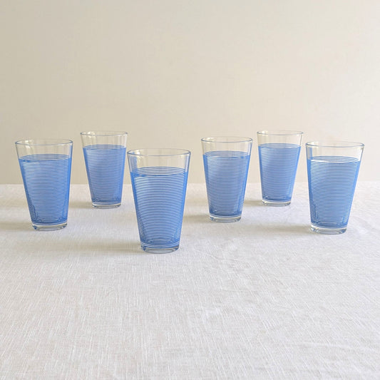 Vintage Striped Glasses