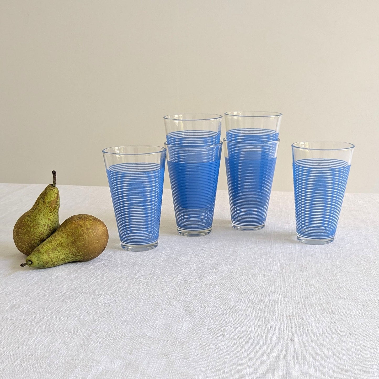 Vintage Striped Glasses