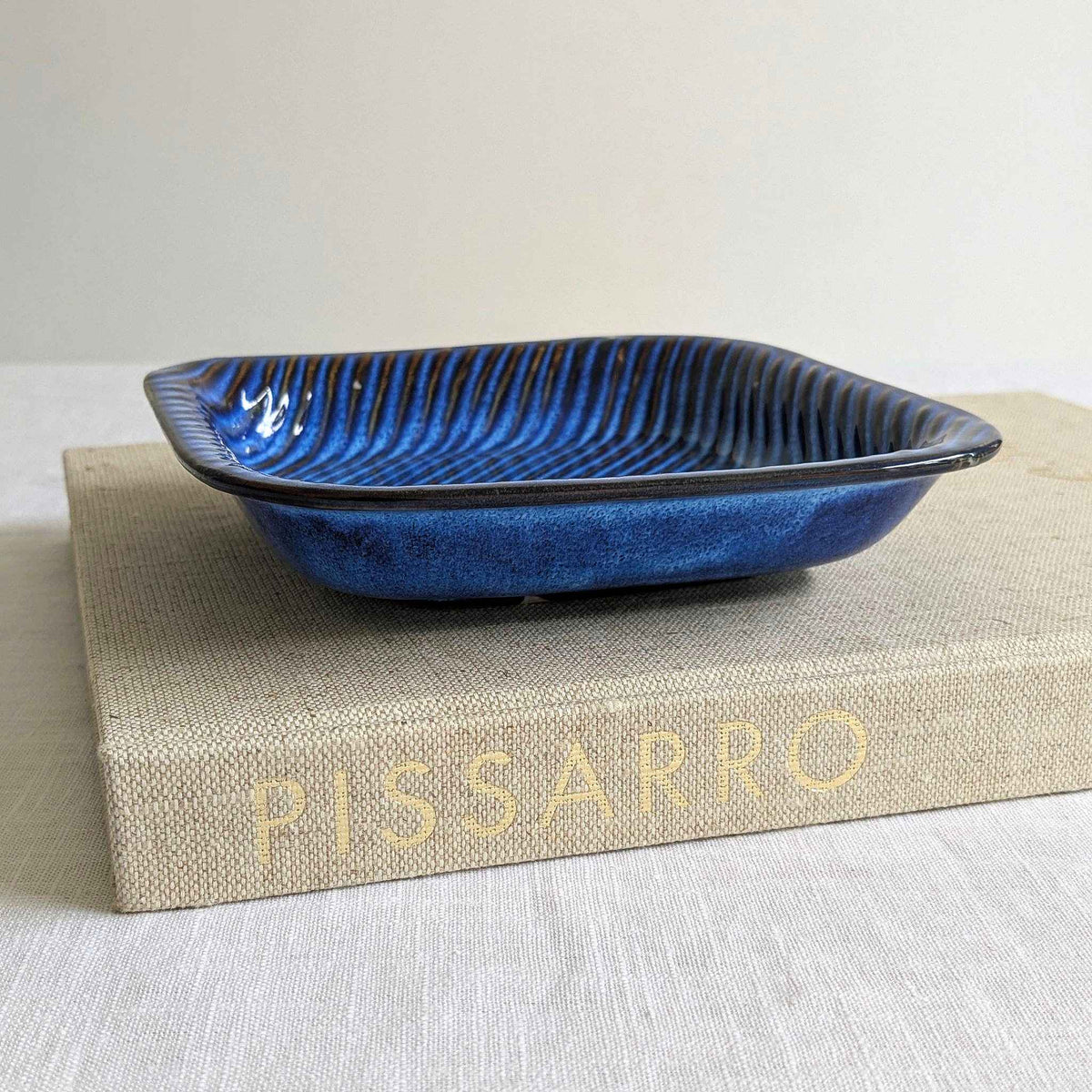 Striped Studio Dish