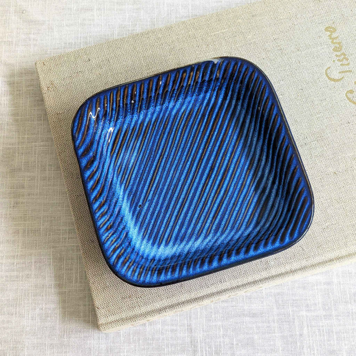 Striped Studio Dish