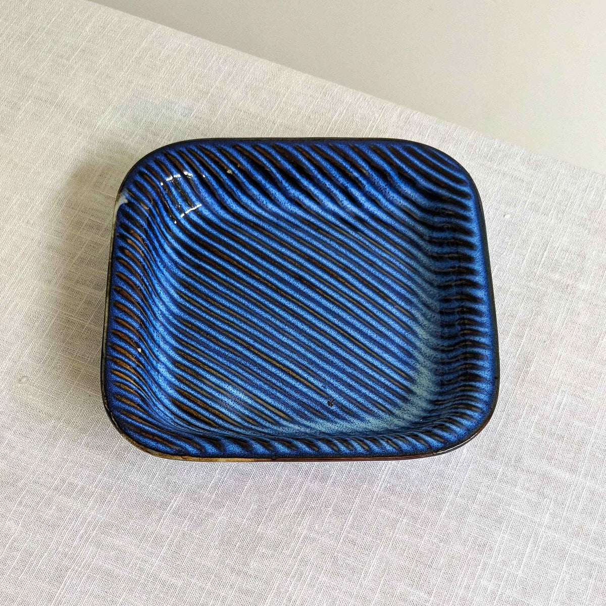 Striped Studio Dish