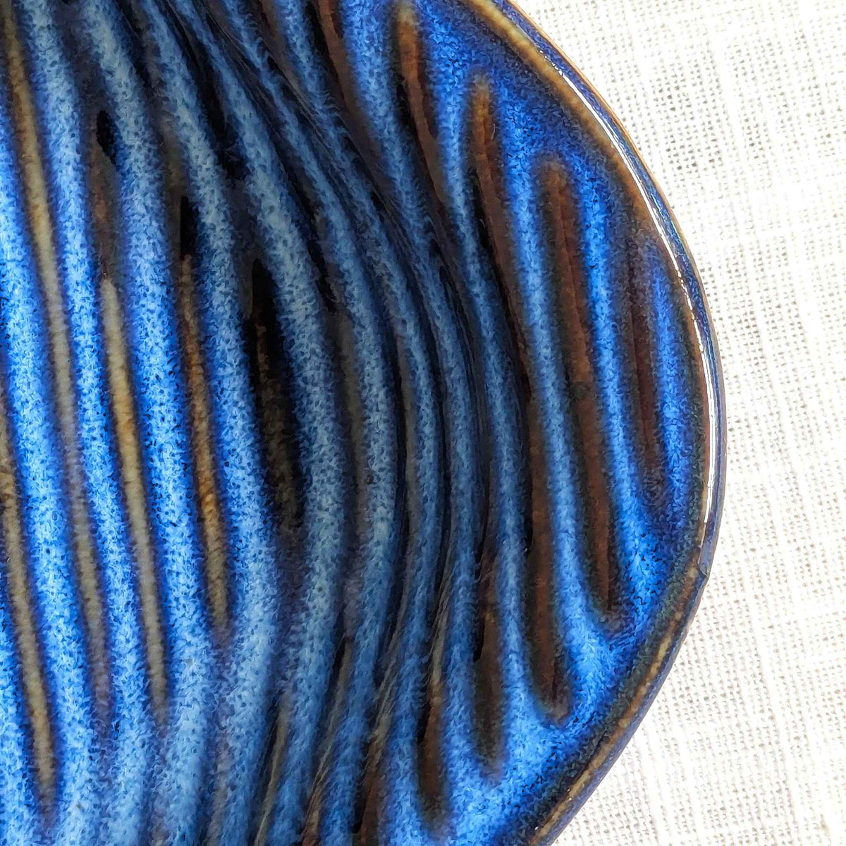 Striped Studio Dish