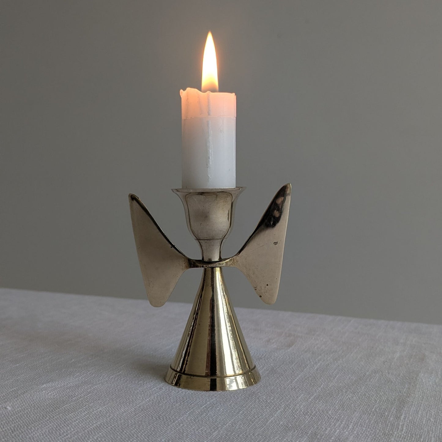 Angel Candlestick & Snuffer